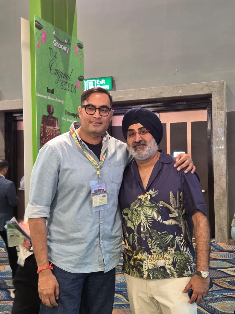 Groovy founders Mitkaran Singh Ghai and Rajneesh Sharma