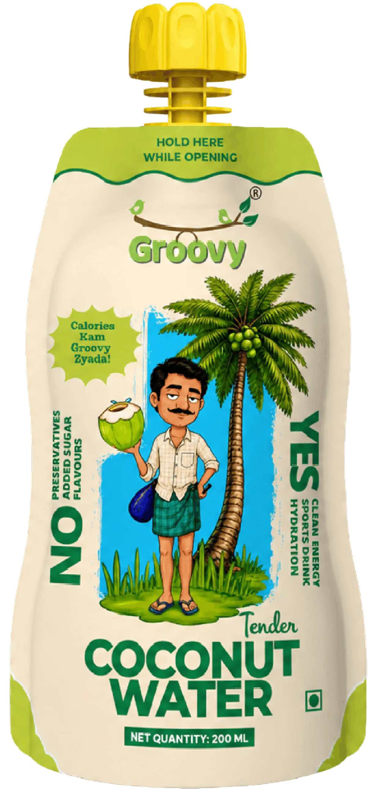 Groovy Coconut Water Pouch